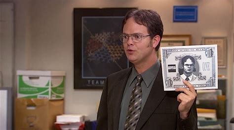 Schrute Buck Blank Template - Imgflip