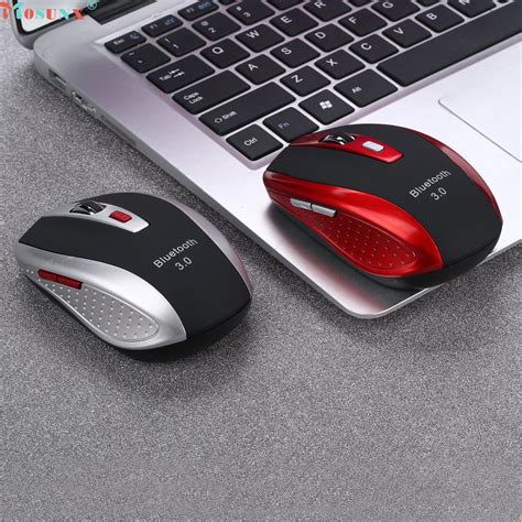 ecosin2New Wireless Gaming Mouse Mini Bluetooth 3.0 6D 2400DPI Optical ...