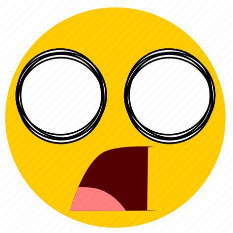 Emojishocked02, shock, shocked, surprise, surprised icon