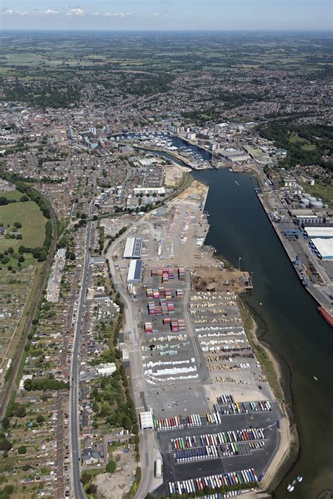 Ipswich docks & marina - aerial image - port of Ipswich | Flickr