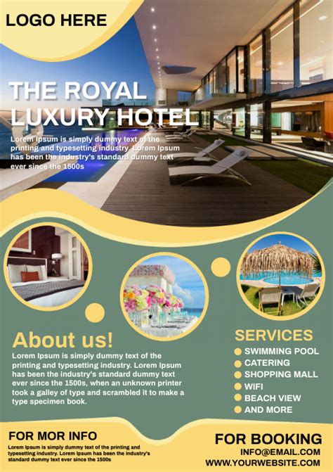 Hotel promotion flyer Template | PosterMyWall