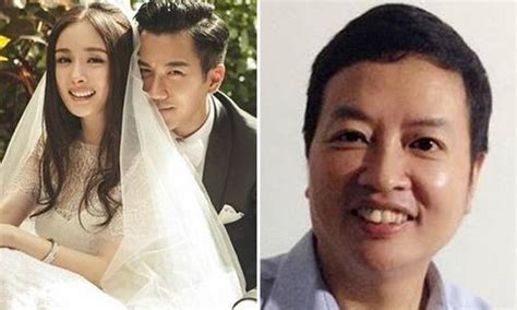 Chinese host claims that Hawick Lau and Yang Mi are divorced after analysing her fengshui - Stomp