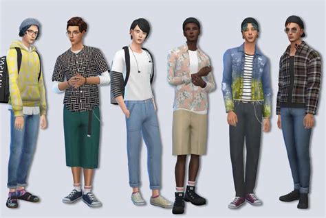 Sims 4 Male T-Shirt: Revamp Your Wardrobe with These Stylish Picks! - Themtraicay.com