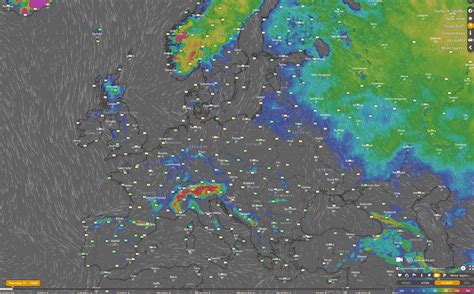 Snow depth in Europe 31.12.2020 10:00 : r/europe