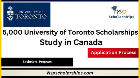 5,000 University of Toronto Scholarships 2025-Study in Canada