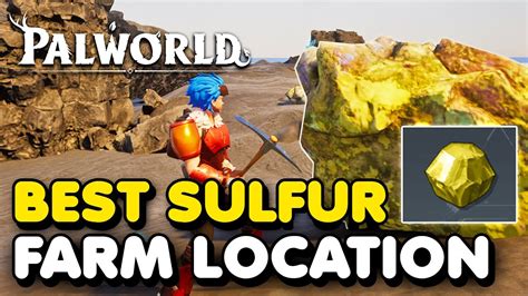 Palworld Best SULFUR FARMING Location - YouTube