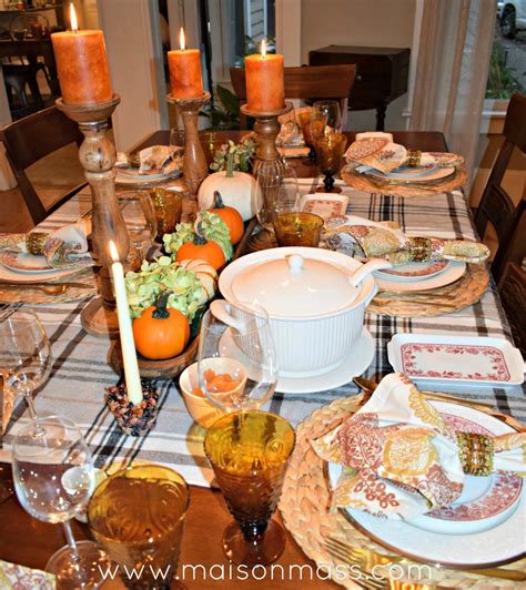 Set a warm and inviting harvest table this Thanksgiving with these ...