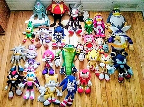 My Sonic Plush Collection : r/SonicTheHedgehog