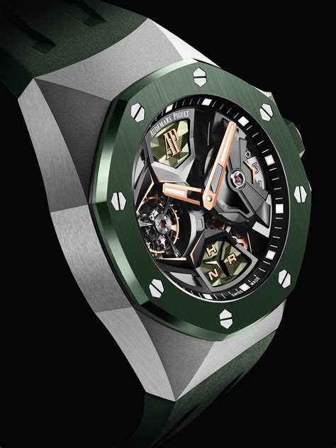 A New Audemars Piguet Royal Oak Concept Flying Tourbillon GMT Watch In ...