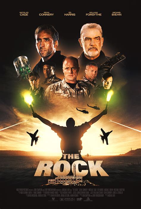 The Rock Movie Poster on Behance