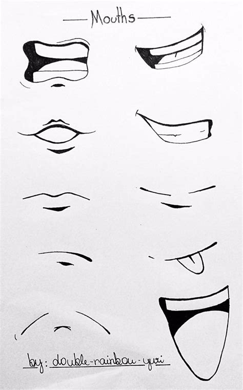 Typical of anime mouths 1/2 | Como dibujar labios, Boca dibujo, Tutoriales de dibujo de los ojos