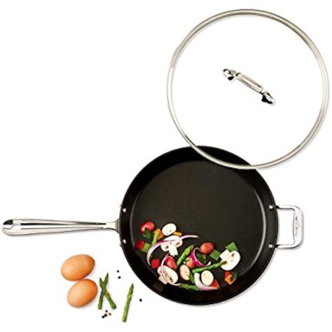 All-Clad HA1 All Pans Hard Anodized Nonstick Frying With Lid, 12 Inch Cookware, | eBay