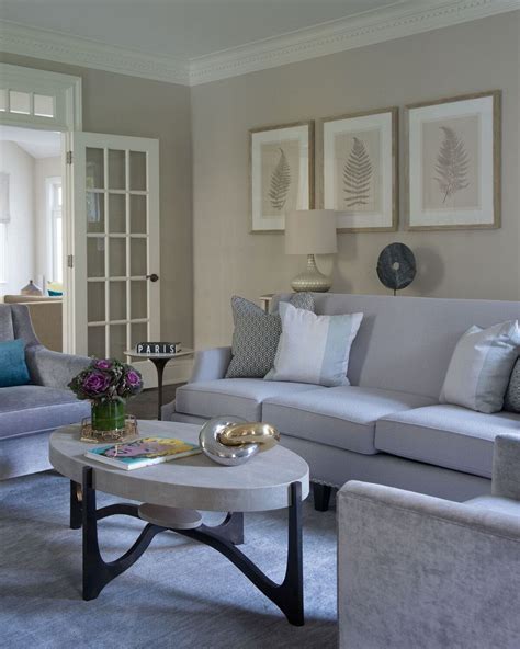 Grey And Beige Living Room - Hiring Interior Designer