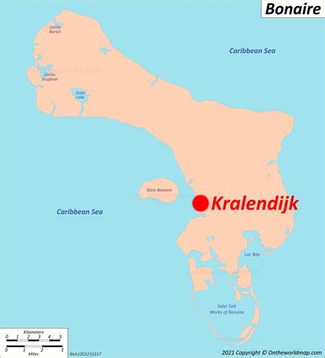 Kralendijk Map | Bonaire, Caribbean Netherlands | Maps of Kralendijk