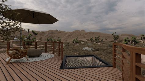 Glamping Concept Design & 3D Rendering on Behance