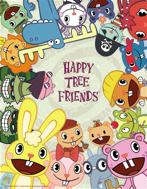 Happy Tree Friends Characters Anime