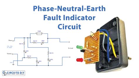 Phase-Neutral-Earth Fault Indicator Circuit