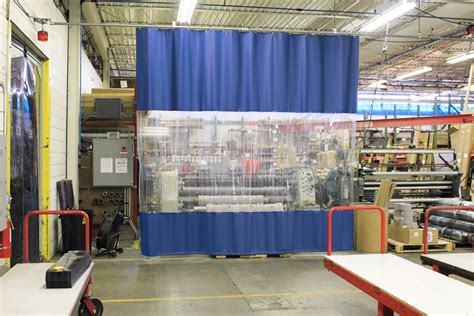 Custom Industrial Curtains | Custom Curtain Divider Walls