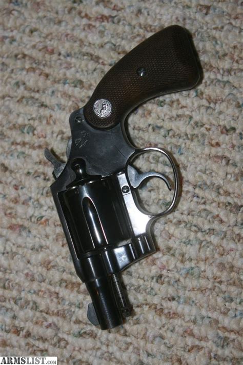 ARMSLIST - For Sale: Colt Snub Nose Cobra 38 Special