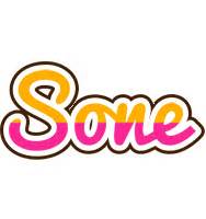 Sone Logo | Name Logo Generator - Smoothie, Summer, Birthday, Kiddo, Colors Style