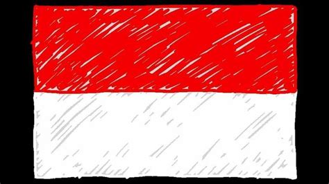 Indonesia Flag Stock Video Footage for Free Download