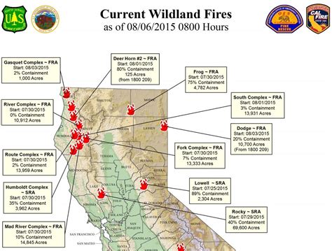 Here's A Map Of All The Northern California Fires | Jefferson Public Radio