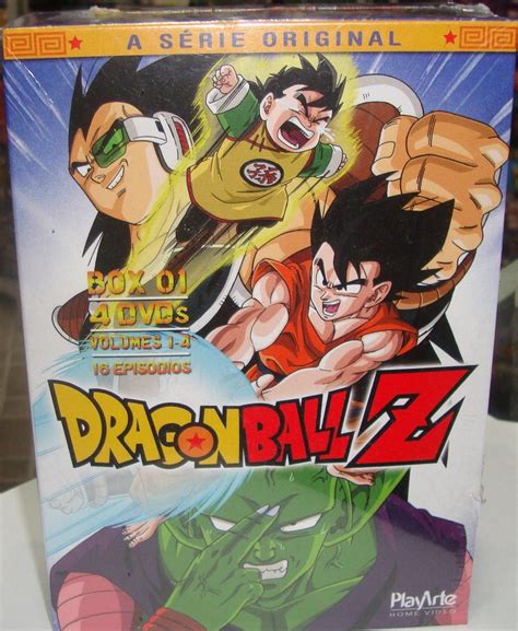 Box: Dragon Ball Z Volume 1 - A Série Original Dbz - 4 Dvds - R$ 199,90 em Mercado Livre