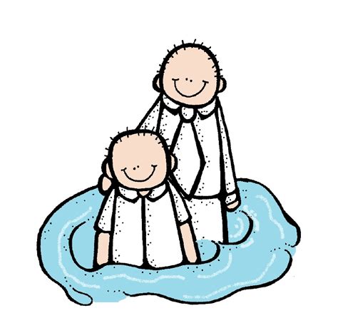 Lds Girl Baptism Clipart