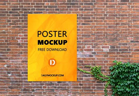 Poster Mockup Template