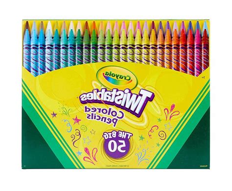 Crayola Twistables Colored Pencils, Assorted Colors Pack, Set