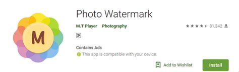 Top 7 Latest Watermark Apps for Android to Protect your Photos - Android Apps Reviews/Ratings ...