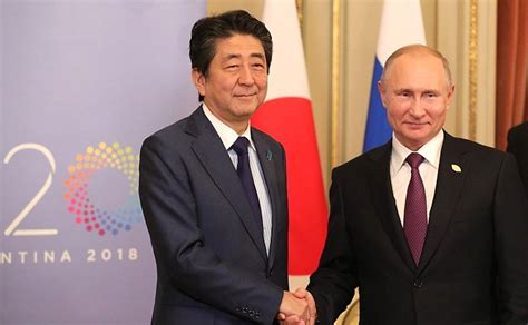 Meeting with Prime Minister of Japan Shinzo Abe • President of Russia