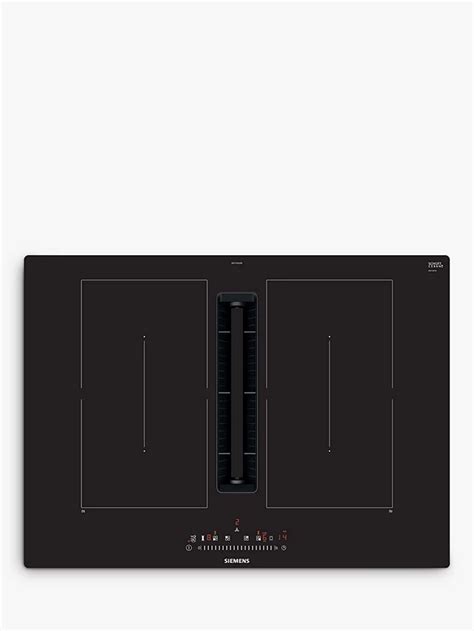 Siemens iQ500 ED711FQ15E 70cm Venting Induction Hob, Black