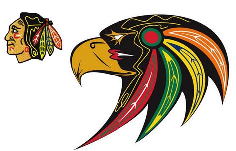 Chicago Blackhawks New Logo by Selina Abbott DVM | Chicago blackhawks ...