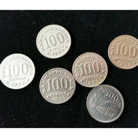 Jual Uang koin 100 rupiah 1971 tebal ( uka-uka ) | Shopee Indonesia