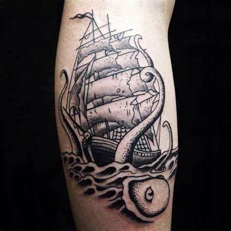 Kraken Tattoos Designs, Ideas and Meaning | Tattoos For You