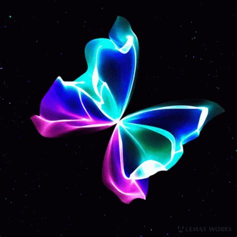 Butterfly Color GIF - Butterfly Color Rainbow - Discover & Share GIFs