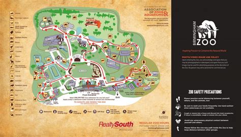 Zoo Map | Birmingham Zoo