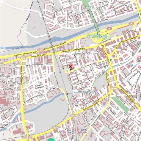 Perpignan Map - France