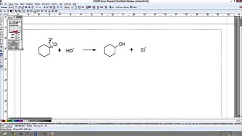 ChemSketch 3 - Écrire des réactions - YouTube