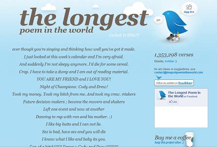 The Longest Poem in the World | ELMCIP