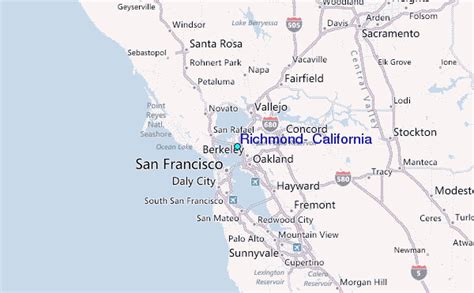 Richmond, California Tide Station Location Guide