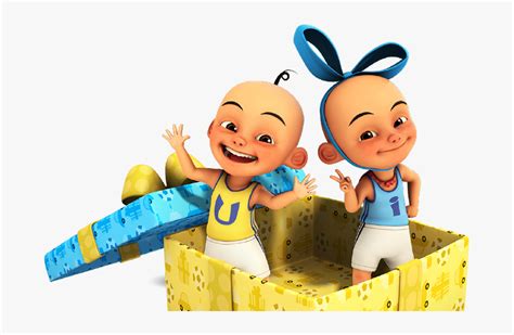 Upin Ipin Birthday Png, Transparent Png - kindpng