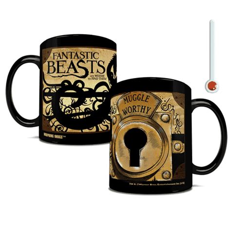 Fantastic Beasts and Where To Find Them Muggle Worthy Clue 15 oz Morphing Mug