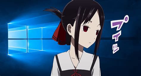 HD wallpaper: Windows 10, Windows 10 Anniversary, Kaguya-Sama: Love is War | Wallpaper Flare