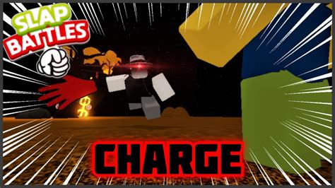 Charging at players with Charge glove (Slap Battles) | Roblox - YouTube