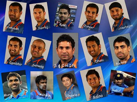 Indian Cricket Players Photos With Names