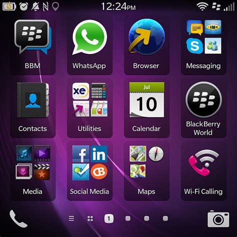 What are the top apps on your BlackBerry Q10/Z10 homescreen? - Page 3 ...