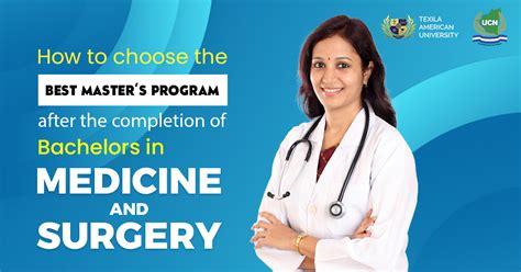 How to choose a master’s program after a Bachelor of Medicine and Surgery