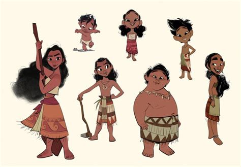 Disney's Moana Concept Art by Bobby Pontillas | Concept Art World